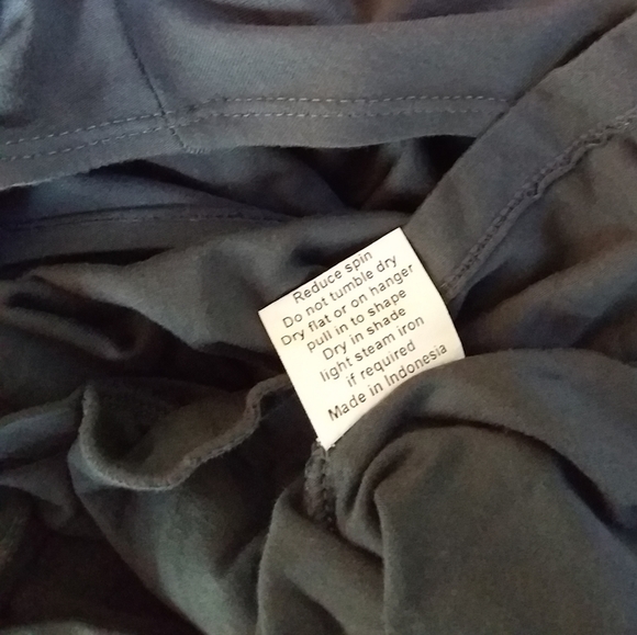 Fighting Eel Ava Sky Dress Logan Charcoal Gray S - Picture 6 of 16